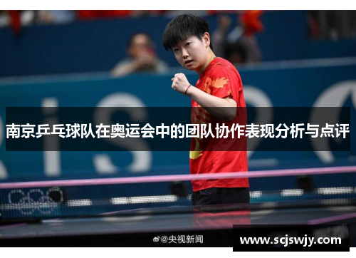 南京乒乓球队在奥运会中的团队协作表现分析与点评